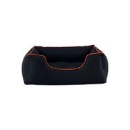 Pet Comfort Alpha Outdoor Siyah W Oranj Biye 80x65 cm Köpek Yatağı