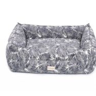 Pet Comfort Alpha Siyah Beyaz L 105x85 cm Köpek Yatağı