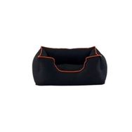 Pet Comfort Alpha Siyah W Turuncu Biye S 60x50 cm Kedi ve Köpek Yatağı