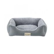 Pet Comfort Bravo Duo Gri Gri Peluş S 55x45 cm Kedi ve Köpek Yatağı