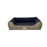 Pet Comfort Bravo Duo Mirinda Bej Lacivert 70x90 cm Large Kedi ve Köpek Yatağı