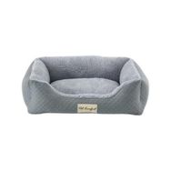 Pet Comfort Bravo Duo Mirinda Gri Peluş 55x45 cm Köpek Yatağı