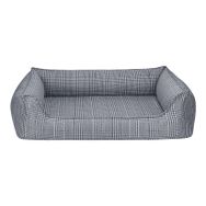 Pet Comfort Delta Mavi L Kareli Köpek Yatak