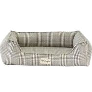 Pet Comfort Delta Varius Kareli Bej 60x75 cm Kedi ve Köpek Yatağı