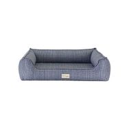 Pet Comfort Delta Varius Kareli Mavi 80x105 cm Kedi ve Köpek Yatağı