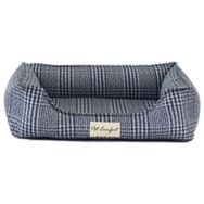 Pet Comfort Delta Varius Mavi Kareli XS 45x55 cm Kedi ve Köpek Yatağı