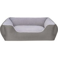 Pet Comfort Echo 105x80 cm Large Gri Peluş Köpek Yatağı