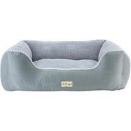 Pet Comfort Echo Mirinda Açık Gri 105x80 cm Large Peluş Kedi ve Köpek Yatağı