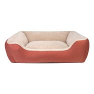 Pet Comfort Echo Tarçın Ekru L Peluş Köpek Yatak
