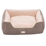 Pet Comfort Echo Varro Kahve-Bej M 65x80 cm Köpek Yatağı