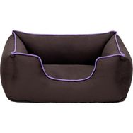 Pet Comfort Kahverengi w Mor Biye S 60x50 cm 21051 Alpha Kedi ve Köpek Yatağı