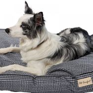 Pet Comfort Lima Lacivert Kareli 90x60 cm Köpek Yatağı