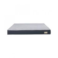 Pet Comfort Lima Ortopedik Gri Peluş 110x75x12 cm Köpek Yatağı