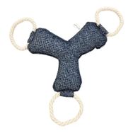Pet Comfort Mavi 30 cm İpli Bumerang Köpek Oyuncağı
