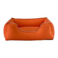 Pet Comfort Turuncu w Beyaz Biye M 80x65 cm 21051 Alpha Köpek Yatağı