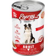 Pet Food Energy 10x400 gr Sığır Etli Yetişkin Köpek Yaş Konserve Maması