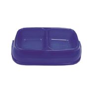 Pet Garden 22,5x13,55h/0,5 lt Küçük Boy İkili Mama Kabı