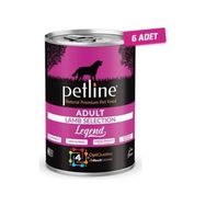 Pet Line Natural Adult Kuzu ve Pirinçli Pate 6x400 gr Yetişkin Köpek Konservesi