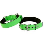 Pet Mamacı Actirex 3 cm x 58 cm Yeşil Orta Neon Yumuşak Doku Köpek Boyun Tasması