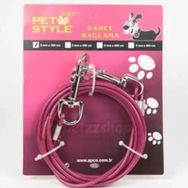 Pet Style 5x300 cm Çelik Köpek Bahçe Bağlama Halatı