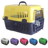 Pet Style Kedi Köpek Metal Kapılı Büyük Boy 49,5 cm Plastik Taşıma Çantası
