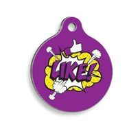 Pet Tag Art Like Yuvarlak Köpek Künyesi