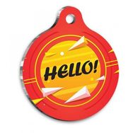 Pet Tag Art Qr Smart ID Hello Kedi Köpek Künyesi