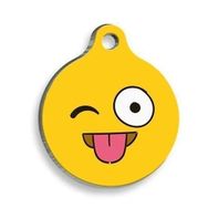 Pet Tag Art Şakacı Yuvarlak Large 3.8 cm Kedi Ve Köpek Künyesi