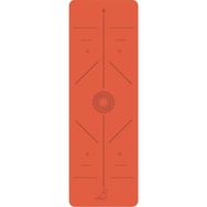Petarya Focus Series 4.1 mm Mercan Turuncu Doğal Kauçuk Kaydırmaz Yoga Matı