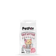 Petfor Bebek Pudralı 2x20 lt Kedi Kumu