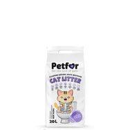 Petfor Lavantalı 2x20 lt Kedi Kumu