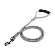 Pet'ing 120 cm 10 mm Gri Fitil Köpek Gezdirme Kayışı
