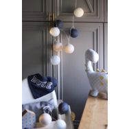 Petite Stylish Blue Işıklı Top Aydınlatma