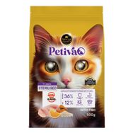 Petiva Kısırlaştırılmış Yetişkin Balık Etli 500 gr Kuru Kedi Mama