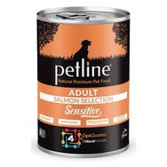 Petline 400 gr Natural Adult Sensitive Somon Balıklı Pate Yetişkin Köpek Konservesi