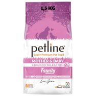 Petline Family Mother&Baby Düşük Tahıllı Tavuklu 1.5 kg Yavru Kedi Maması