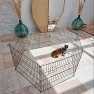 Petpretty 60X54 cm Köpek Orta Bahçe Çiti