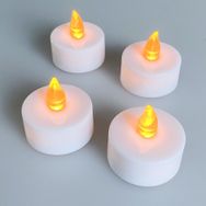 Petrix 4'lü Led Tealight Yanma Efektli Mum