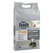 Pet's Family Aktif Karbonlu İnce Taneli Bentonit 10 lt Kedi Kumu