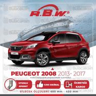 Peugeot 2008 2013-2017 Muz Silecek Takımı