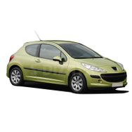 Peugeot 207 2 Kapı 2006 2012 6904121 Krom Kapı Kolu