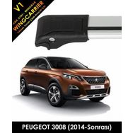 Peugeot 3008 2014 Sonrası Wingcarrier V1 Port Bagaj Ara Atkı