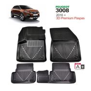 Peugeot 3008 2016 3D Havuzlu Paspas
