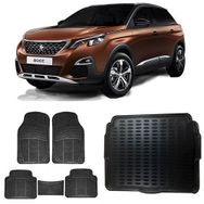 Peugeot 3008 Cuwuser 2016 Sonrası 3D Bagaj Havuzu
