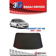 Peugeot 307 Hb 2001-2008 3d Bagaj Havuzu
