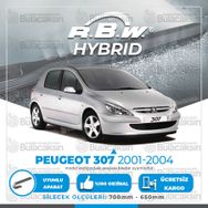 Peugeot 307 RBW Hybrid 2001-2004 Silecek Takımı