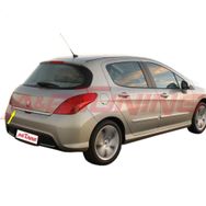 Peugeot 308 2007-2013 Arası Paslanmaz Çelik Krom Bagaj Alt Çıtası