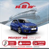 Peugeot 308 RBW 2014-2017 Muz Silecek Takımı