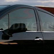 Peugeot 407 2004-2010 4 Parça Krom Cam Çıtası