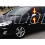Peugeot 407 2005 Üzeri Paslanmaz Çelik Krom 2 Parça Ayna Kapağı